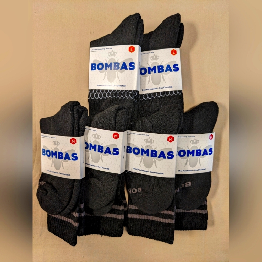 Bombas Black Women's Socks